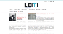Desktop Screenshot of leiti.org.lr
