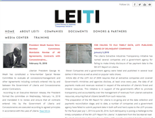 Tablet Screenshot of leiti.org.lr